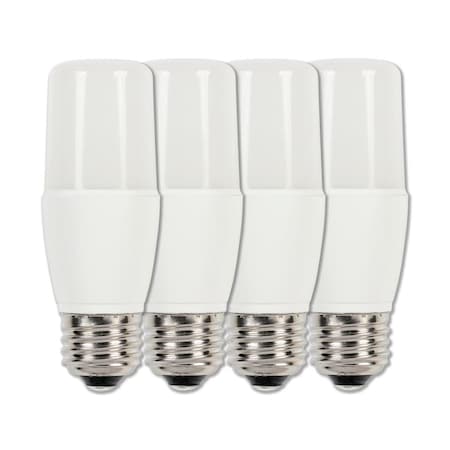 Westinghouse Bulb LED 8W 120V T7 3000K Bright White E26 Med Base Frosted, 4PK 3319920